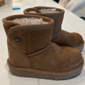 UGG Tan Shearling Lined Boots